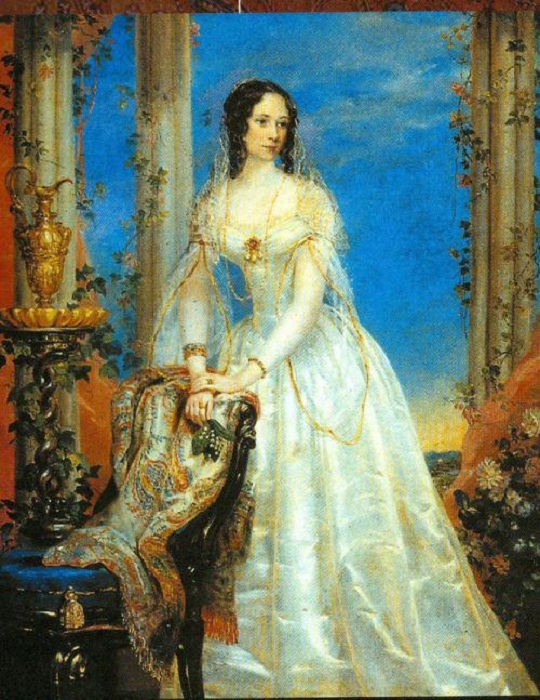 Портрет княгини Зинаиды Юсуповой. Портрет княгини Зинаиды Юсуповой.