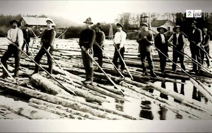 Багорщики - те, кто сплавлял лес. Багорщики - те, кто сплавлял лес.