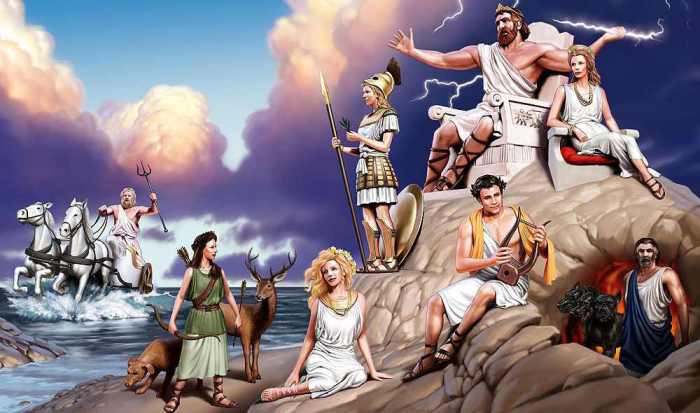 Боги Олимпа. Боги Олимпа.