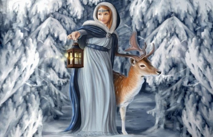 Снегурочка.