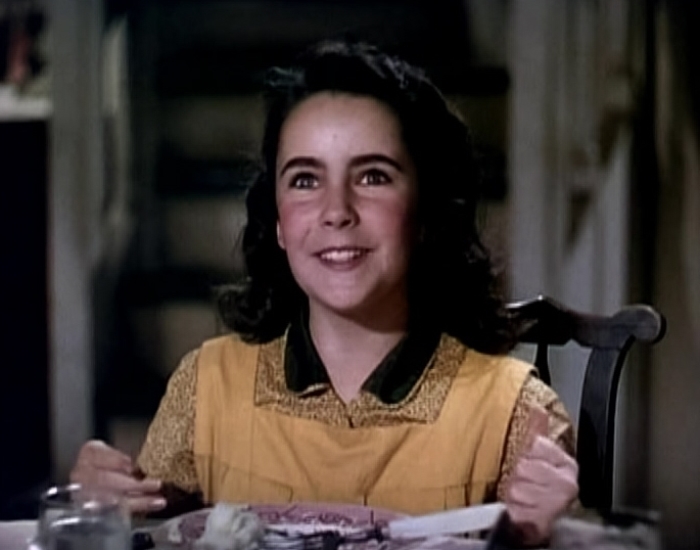 Юная актриса Элизабет Тейлор Юная актриса Элизабет Тейлор