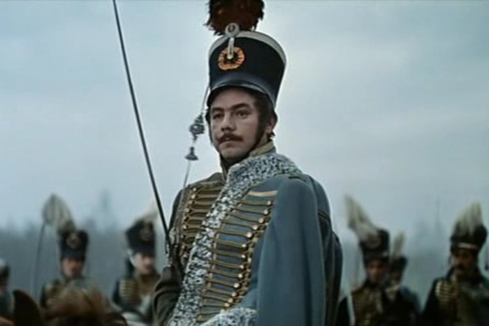 Кадр из фильма *Война и мир*, 1965-1967 Кадр из фильма *Война и мир*, 1965-1967