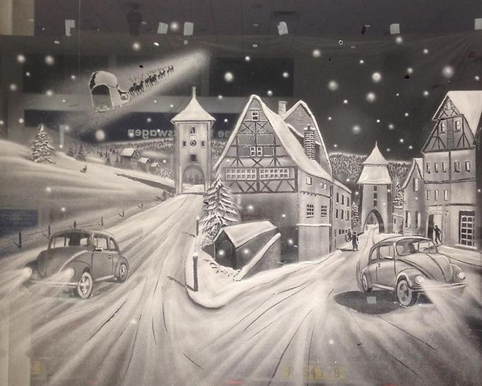 Прекрасный рисунок от Tom Baker. Прекрасный рисунок от Tom Baker.