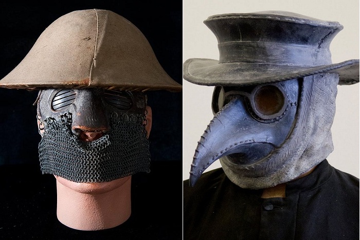 Жутковатые маски прошлого. Жутковатые маски прошлого.