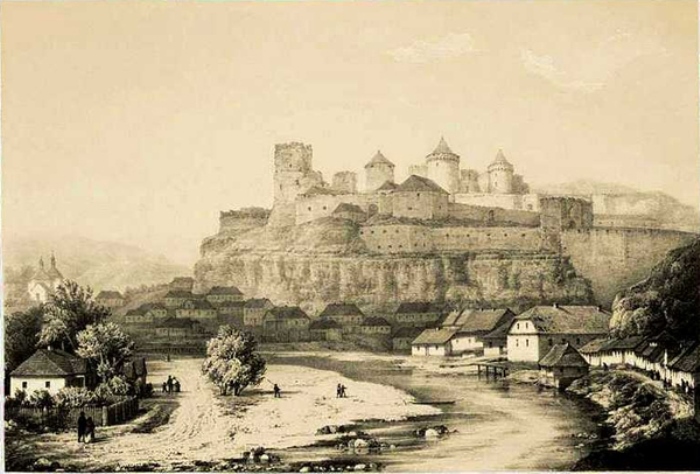 Каменец-Подольский. Литография Каменец-Подольский. Литография