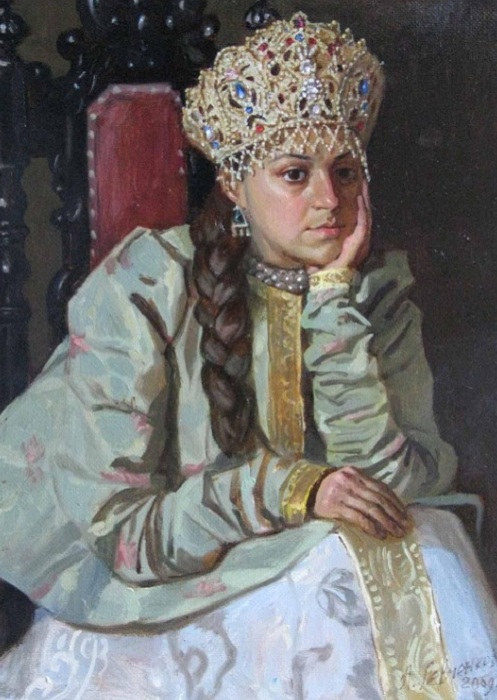 Мария Темрюкова - вторая жена Ивана Грозного. Мария Темрюкова - вторая жена Ивана Грозного.