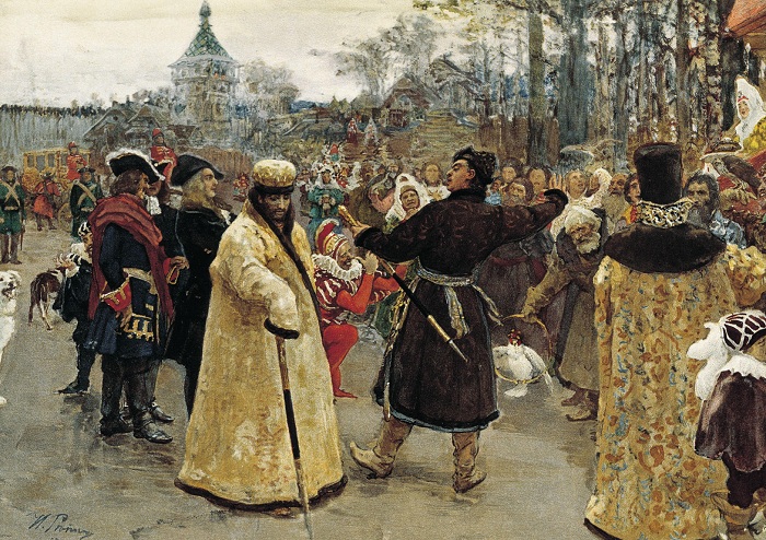 Всешутейший собор - пародия на католическую и православную церкви. Всешутейший собор - пародия на католическую и православную церкви.