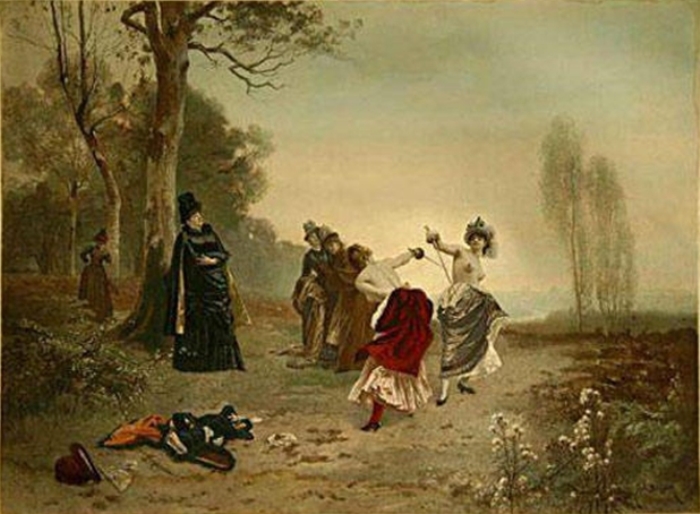 Эмиль Байард. Диптих *Дело чести* и *Примирение* Эмиль Байард. Диптих *Дело чести* и *Примирение*