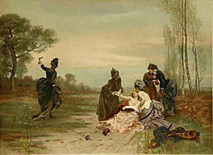 Эмиль Байард. Диптих *Дело чести* и *Примирение* Эмиль Байард. Диптих *Дело чести* и *Примирение*