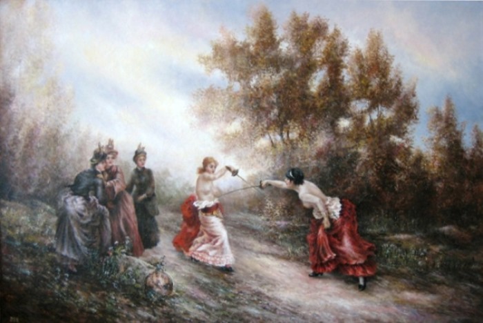 Женская дуэль Женская дуэль