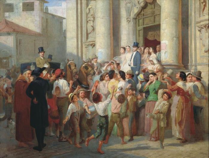 Аким Карнеев. Неравный брак, 1866 Аким Карнеев. Неравный брак, 1866