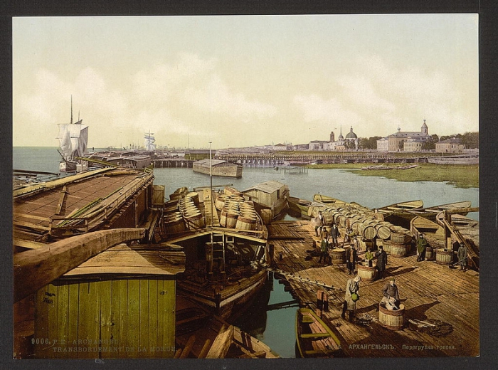 Архангельск, 1856 год. Архангельск, 1856 год.