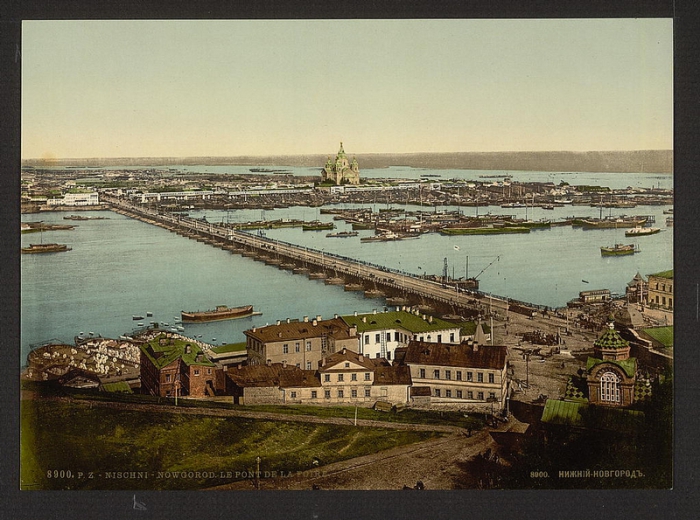 Нижний Новгород, 1900 год. Нижний Новгород, 1900 год.