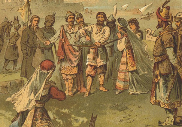 Один из популярнейших трагических богатырских образов в русских былинах. Один из популярнейших трагических богатырских образов в русских былинах.