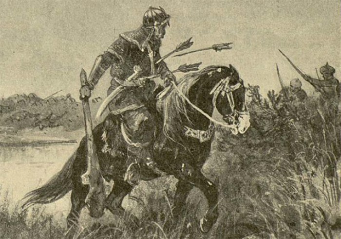 Былинный богатырь, герой киевского былинного цикла. Былинный богатырь, герой киевского былинного цикла.