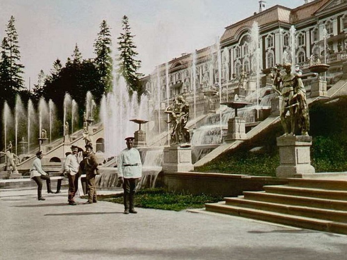 Большой каскад. Большой каскад.