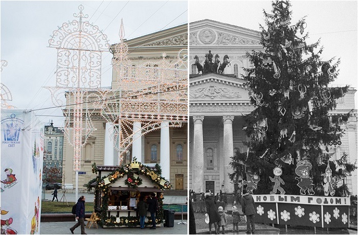 Москва сейчас и в прошлые эпохи. Москва сейчас и в прошлые эпохи.