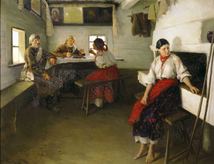 Н. Пимоненко. Сваты Н. Пимоненко. Сваты