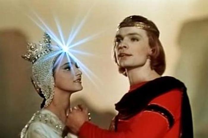 Ксения Рябинкина в *Сказке о царе Салтане*, 1966 Ксения Рябинкина в *Сказке о царе Салтане*, 1966