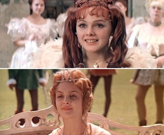 Ирина Юревич и Светлана Орлова в фильме *Принцесса на горошине*, 1976 Ирина Юревич и Светлана Орлова в фильме *Принцесса на горошине*, 1976