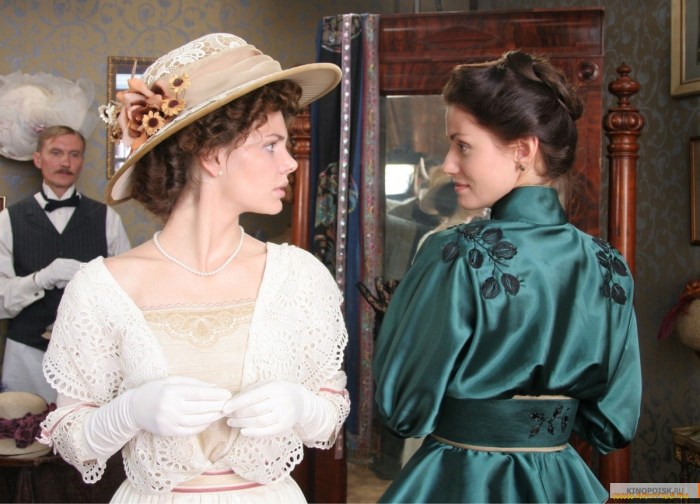 Анна Ковальчук в роли Софьи Колчак и Елизавета Боярская в роли Анны Тимиревой Анна Ковальчук в роли Софьи Колчак и Елизавета Боярская в роли Анны Тимиревой