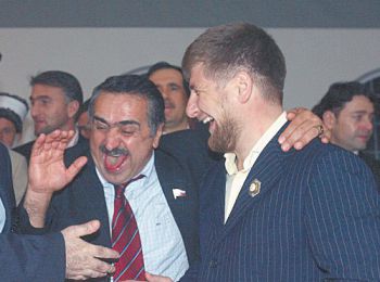 Гаджи Махачев на дне рождения Рамзана Кадырова.