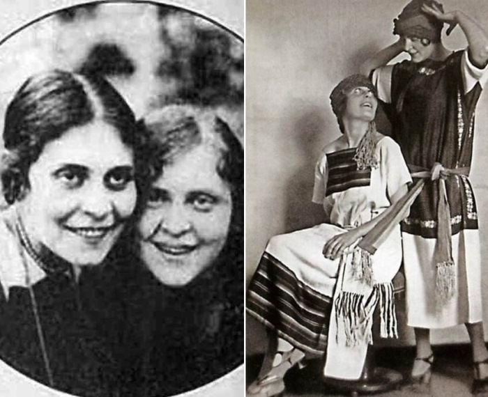 Сестры Лиля Брик и Эльза Триоле