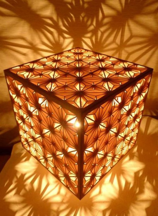 Светильник - кумико. Светильник - кумико.