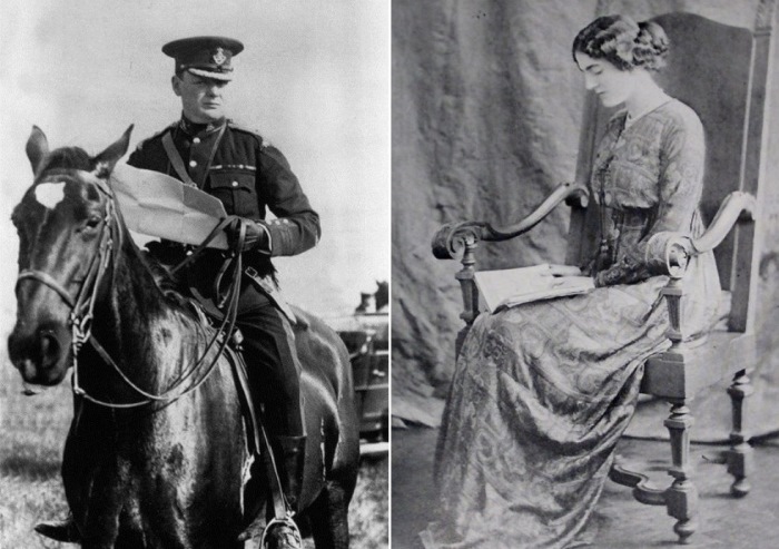 Уинстон Черчилль и его будущая избранница Уинстон Черчилль и его будущая избранница