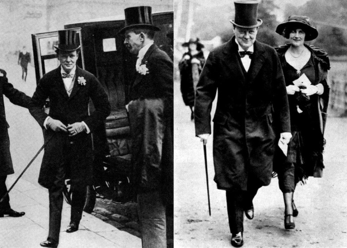 Уинстон Черчилль с женой Клементиной Уинстон Черчилль с женой Клементиной