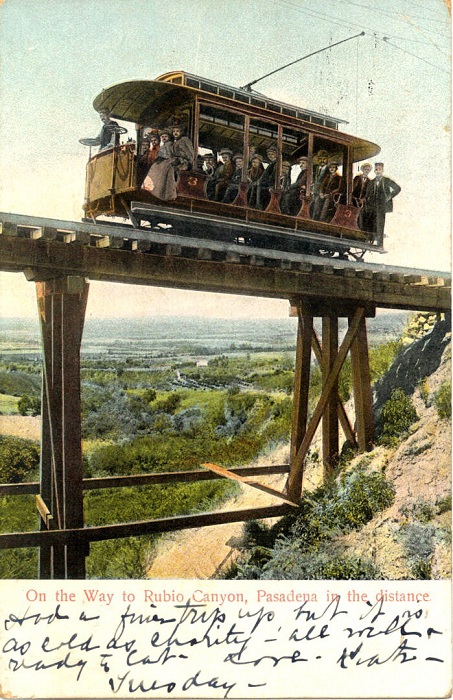 На пути к каньону Rubio Canyon. Открытка. На пути к каньону Rubio Canyon. Открытка.