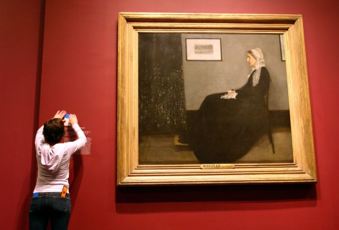 Аранжировка в сером и черном. Мать художника. Джеймс Макнейл Уистлер. Аранжировка в сером и черном. Мать художника. Джеймс Макнейл Уистлер.