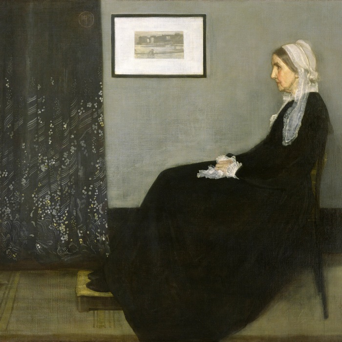 Аранжировка в сером и черном. Мать художника. Художник Джеймс Макнейл Уистлер Аранжировка в сером и черном. Мать художника. Художник Джеймс Макнейл Уистлер