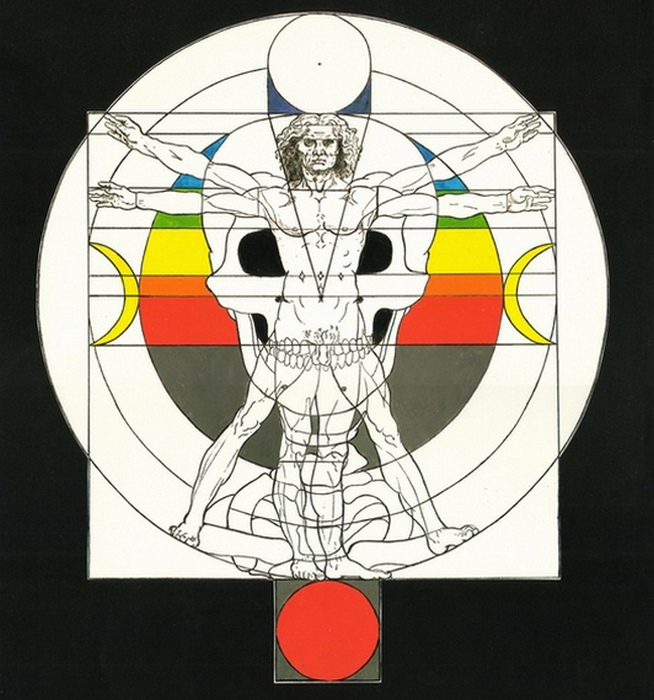 Витрувианский человек. Витрувианский человек.