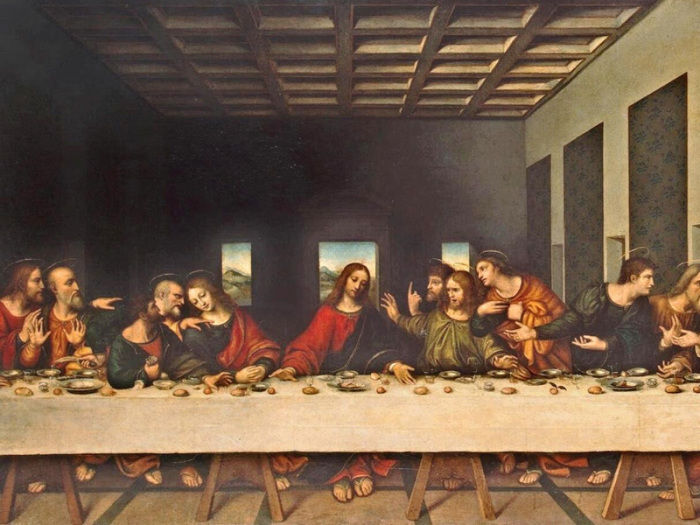 Тайная вечеря. Леонардо да Винчи. Тайная вечеря. Леонардо да Винчи.