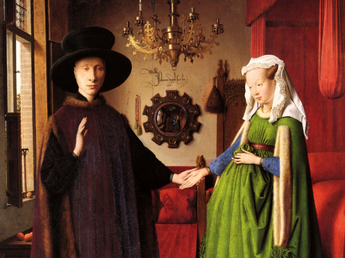 Портрет четы Арнольфини. Ян ван Эйк. Портрет четы Арнольфини. Ян ван Эйк.