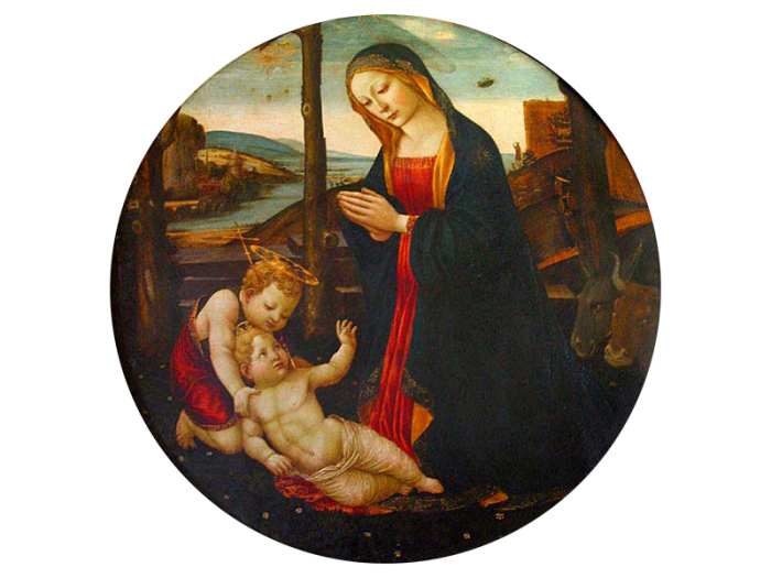 Мадонна Санкт-Джованнино. Доменико Гирландайо. Мадонна Санкт-Джованнино. Доменико Гирландайо.