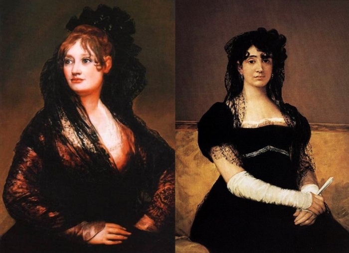 Франсиско Гойя. Слева – Портрет донны Исабель де Порсел. Справа – Портрет доньи Антонии Зарате Франсиско Гойя. Слева – Портрет донны Исабель де Порсел. Справа – Портрет доньи Антонии Зарате