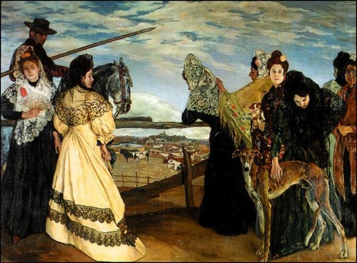 Игнасио Сулоага-и-Сабалета. В ожидании корриды Игнасио Сулоага-и-Сабалета. В ожидании корриды