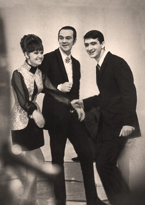 На телевидении, 1970-е годы. На телевидении, 1970-е годы.