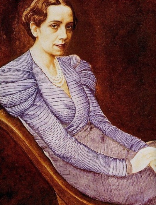 Жан Дюнан. Эльза Скиапарелли, 1933 Жан Дюнан. Эльза Скиапарелли, 1933