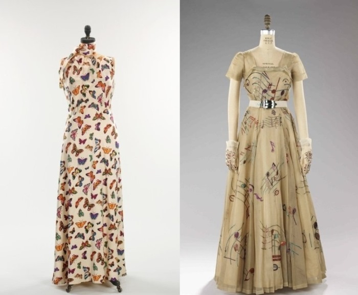 Платья из коллекций *Бабочки* и *Музыка* Платья из коллекций *Бабочки* и *Музыка*