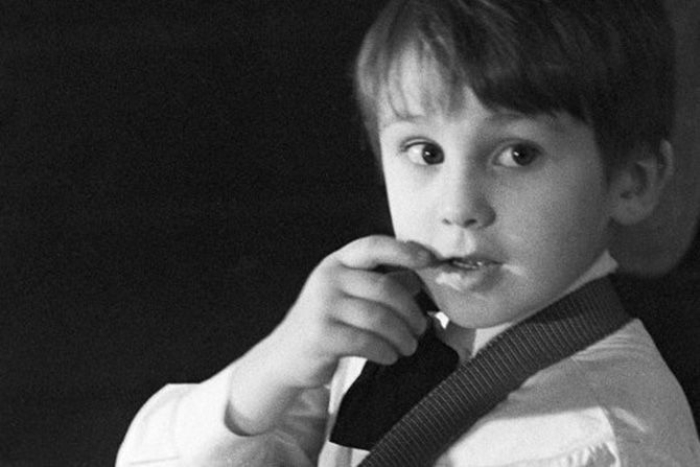 Девятилетний Сергей Овечкин Девятилетний Сергей Овечкин