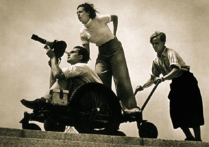 Лени Рифеншталь - режиссер-новатор.