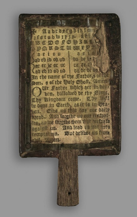 Детская азбука 17 века. Детская азбука 17 века.