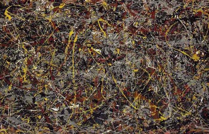 Номер 5, 1948. Картина Джексона Поллока. Номер 5, 1948. Картина Джексона Поллока.