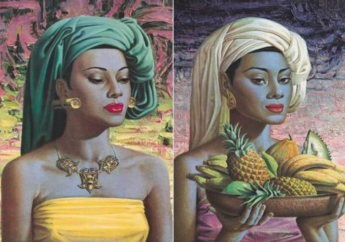 Третчиков прожил в ЮАР около 60 лет и часто изображал на своих картинах местных жителей Третчиков прожил в ЮАР около 60 лет и часто изображал на своих картинах местных жителей