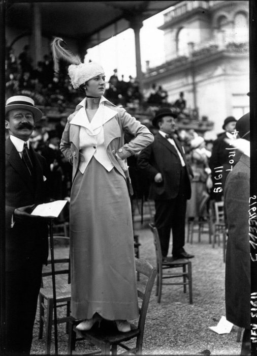 Мода в Париже 1914г.