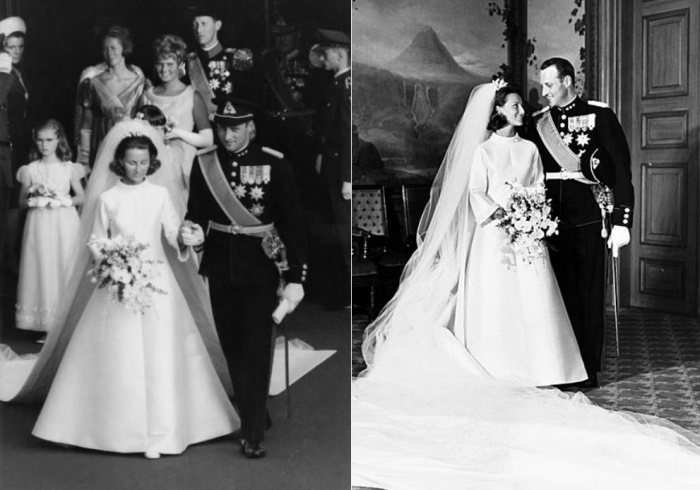 Свадьба Сони Харальдсен и принца Харальда | Фото: royalcourt.no