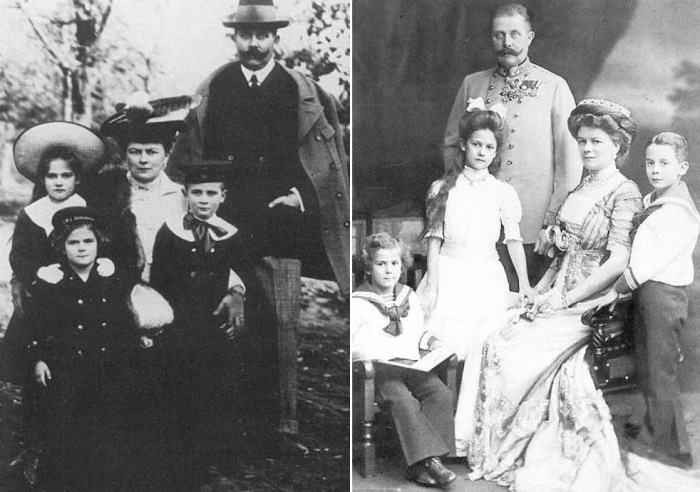 Эрцгерцог Франц Фердинанд с семьей | Фото: ru-royalty.livejournal.com